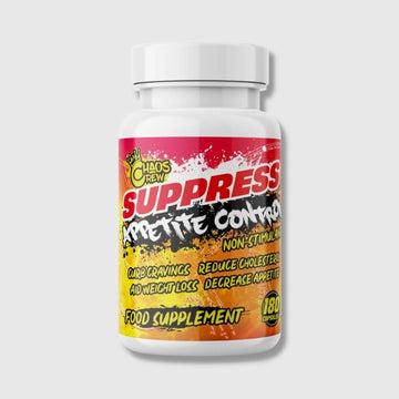 Chaos Crew Suppress Appetite Control 180 caps - MEGAPUMP